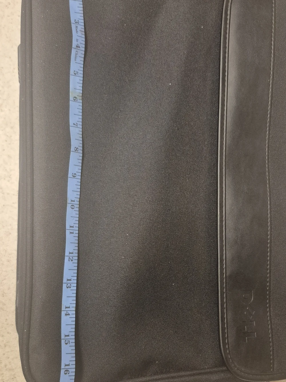 Black Laptop Messenger Bag - Dell